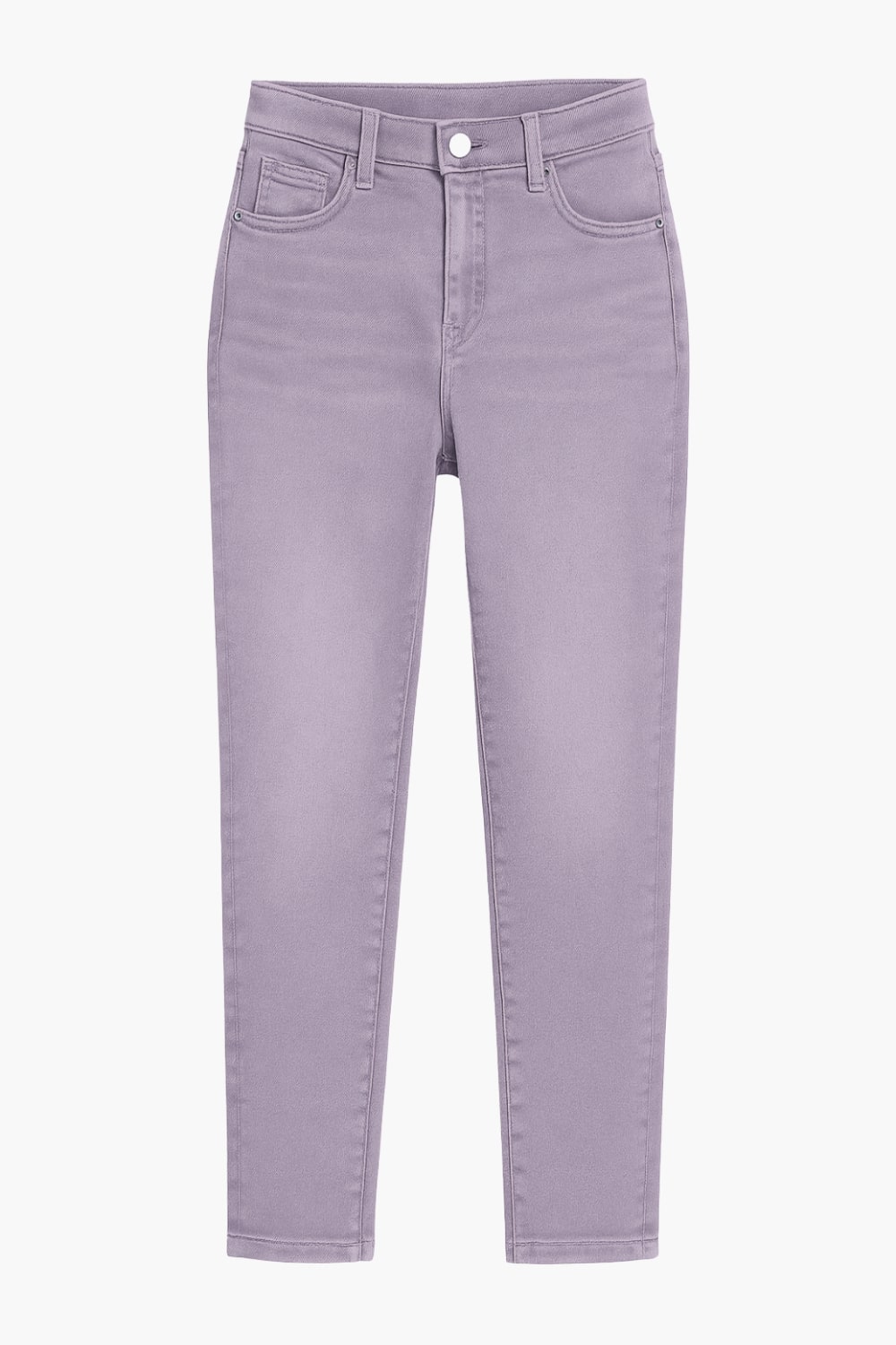 Mizalle Yüksek Bel Skinny Lila Denim Pantolon