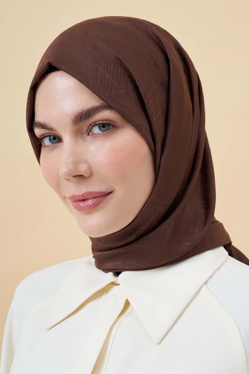 Acı Kahve Neva Jakar Şal - Mizalle