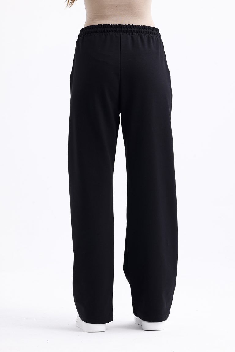 Mizalle Pamuklu Siyah Jogger Pantolon - Mizalle