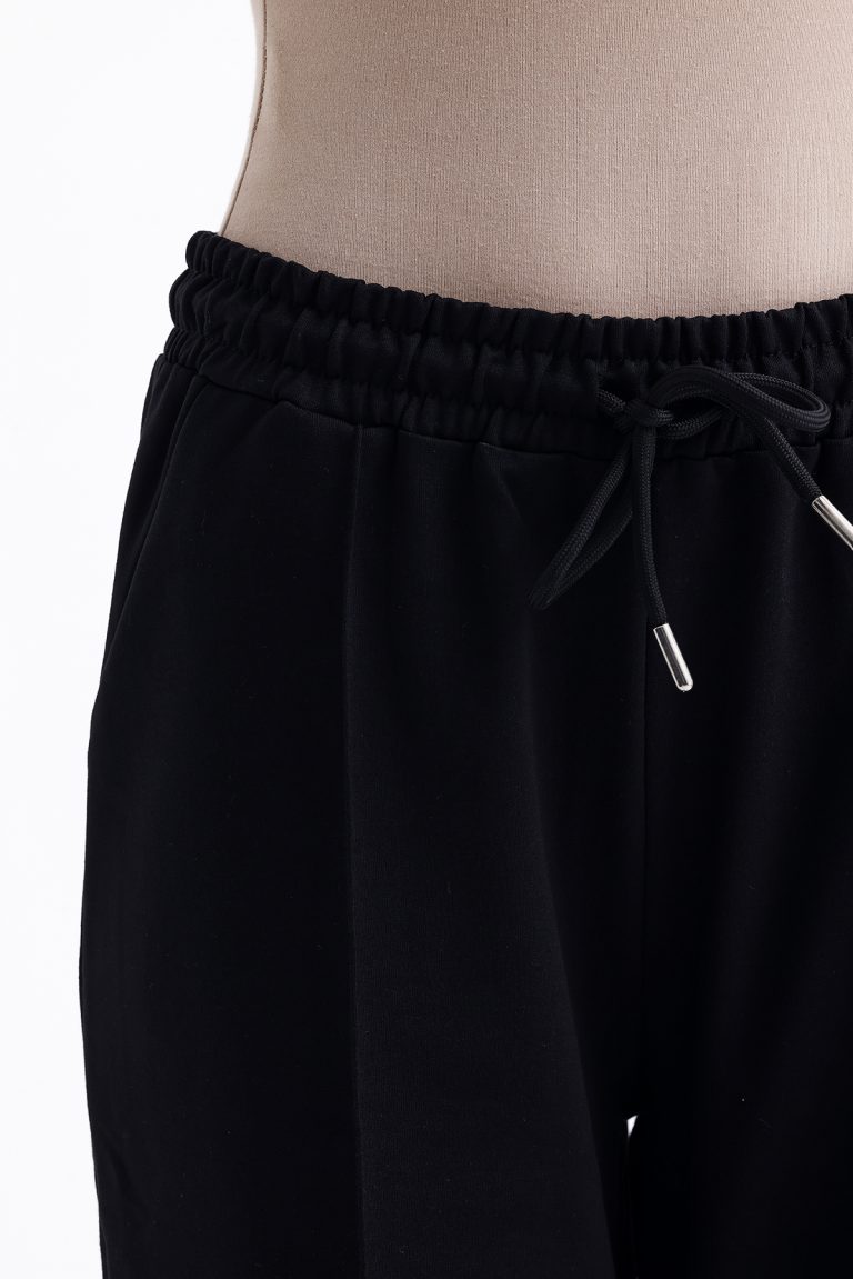 Mizalle Pamuklu Siyah Jogger Pantolon - Mizalle