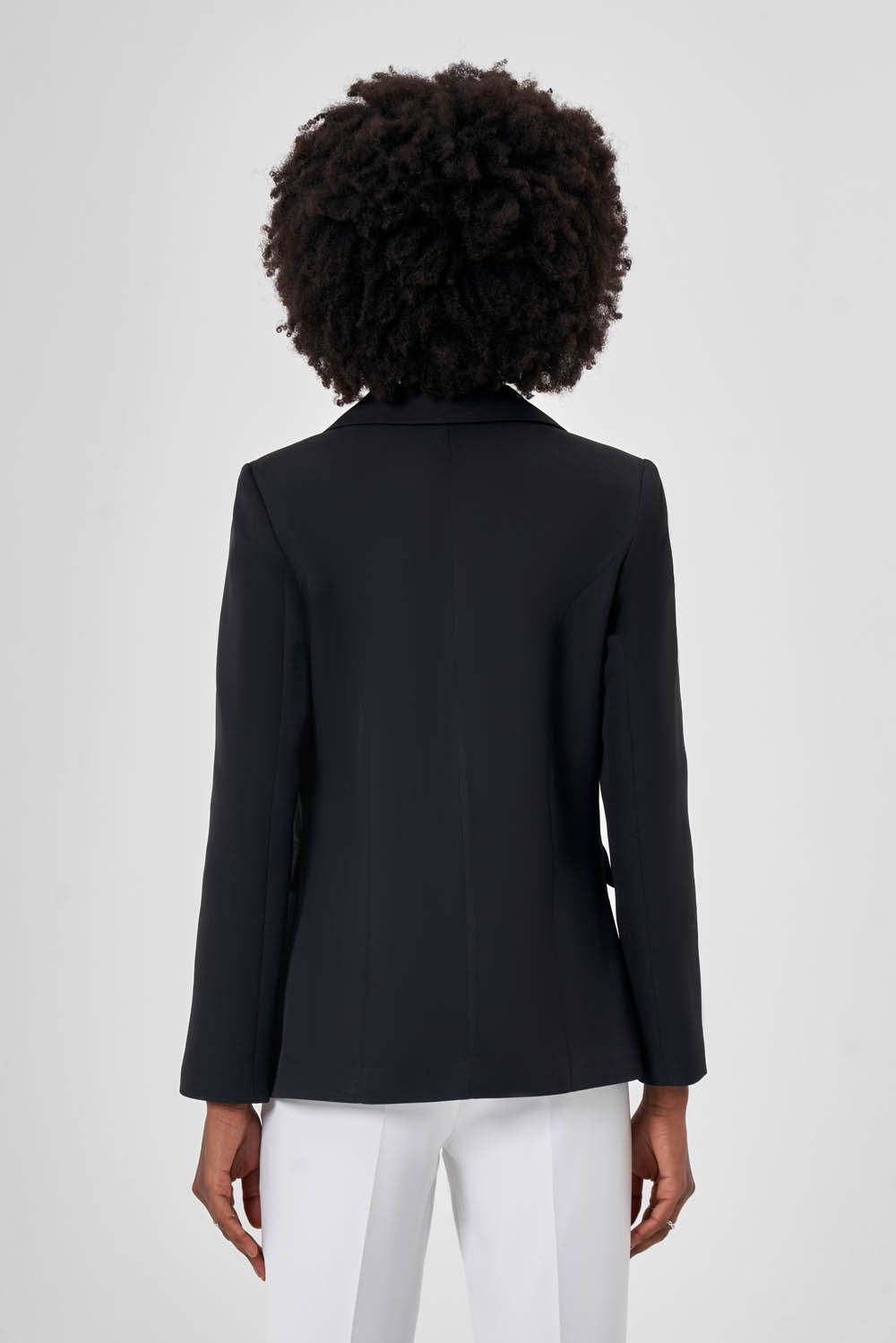 Mizalle Tek Düğme Klasik Siyah Ceket