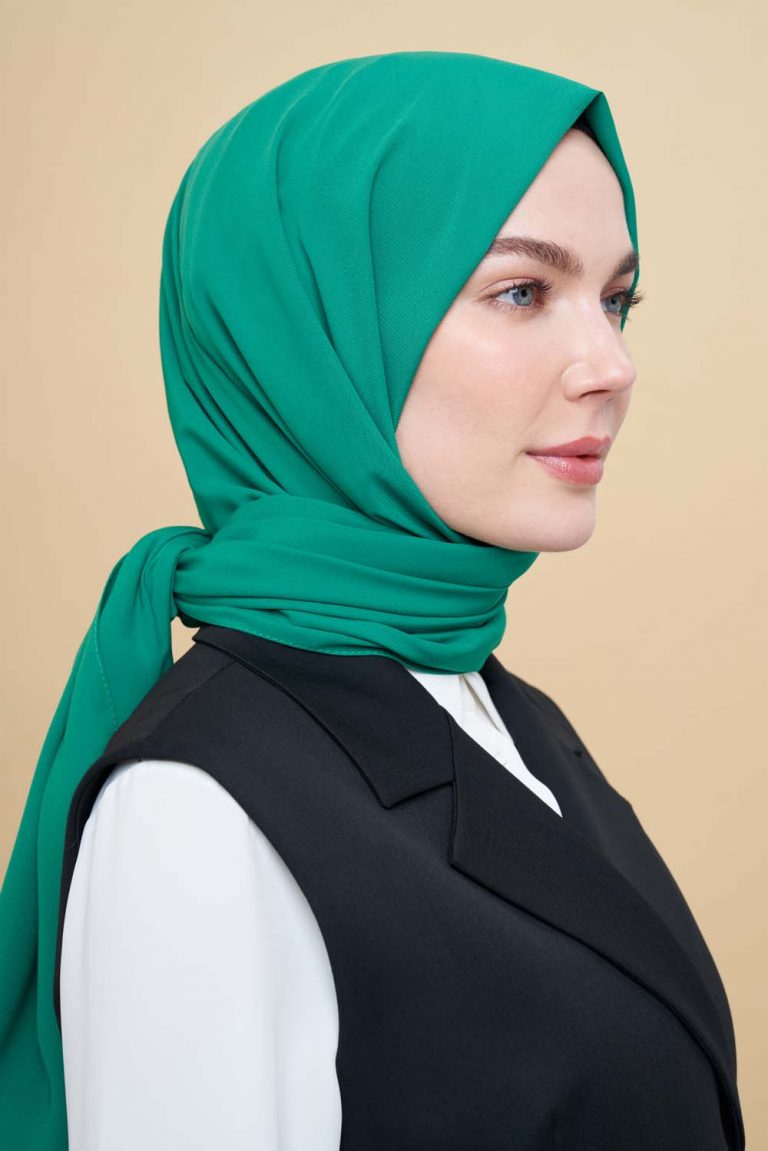 Mizalle Yeşil Medine İpeği Şal - Mizalle