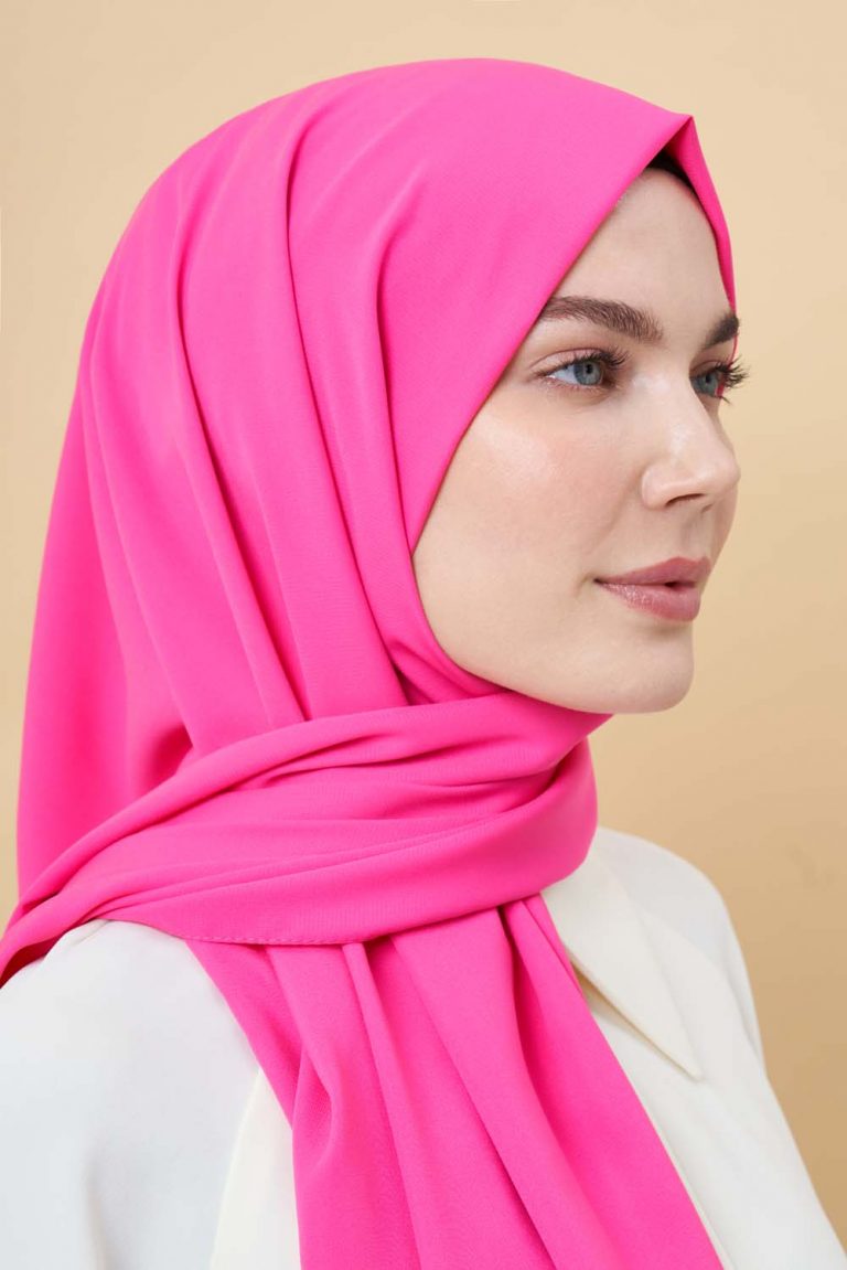 Mizalle Pembe Medine İpeği Şal - Mizalle