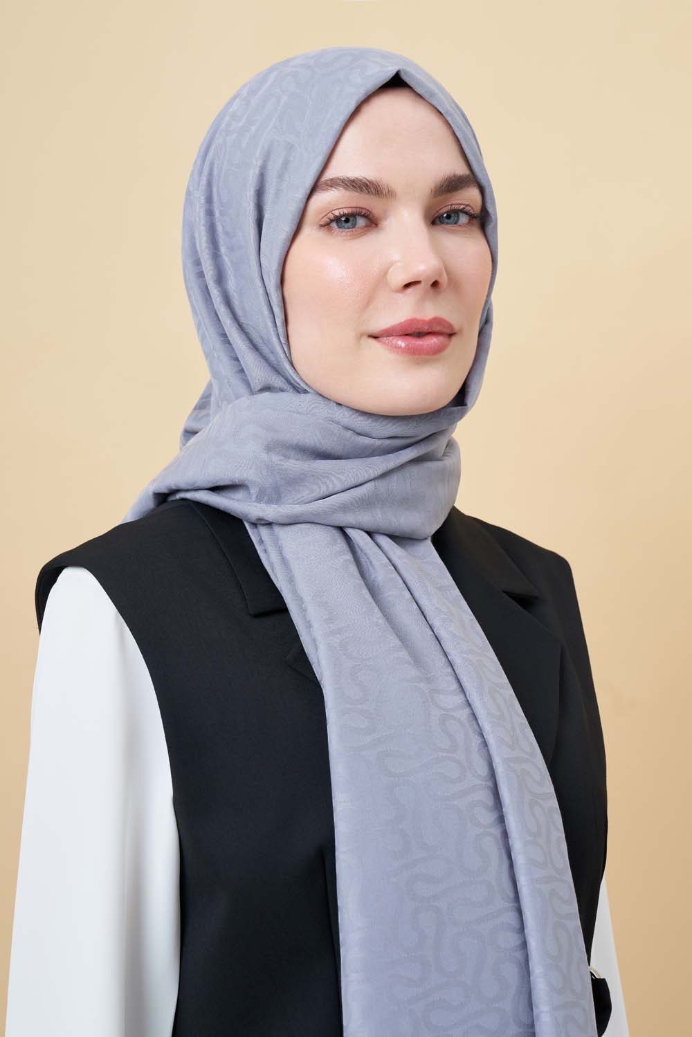 Gri His Jakar Şal - 3