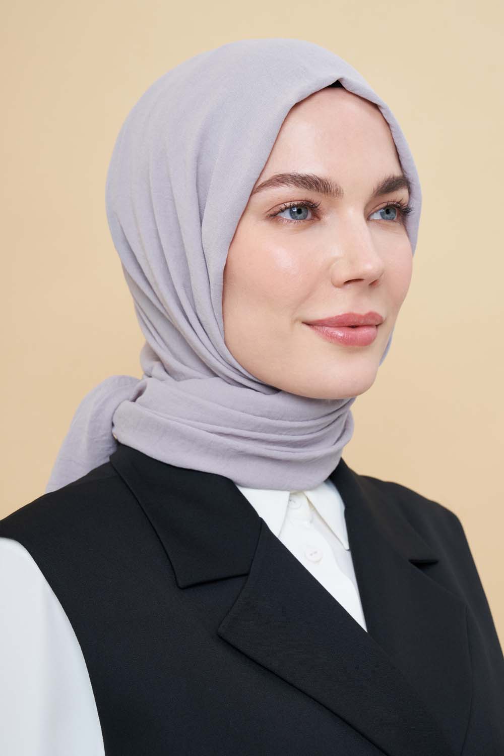 Mizalle Gri Jazz Şal - 3