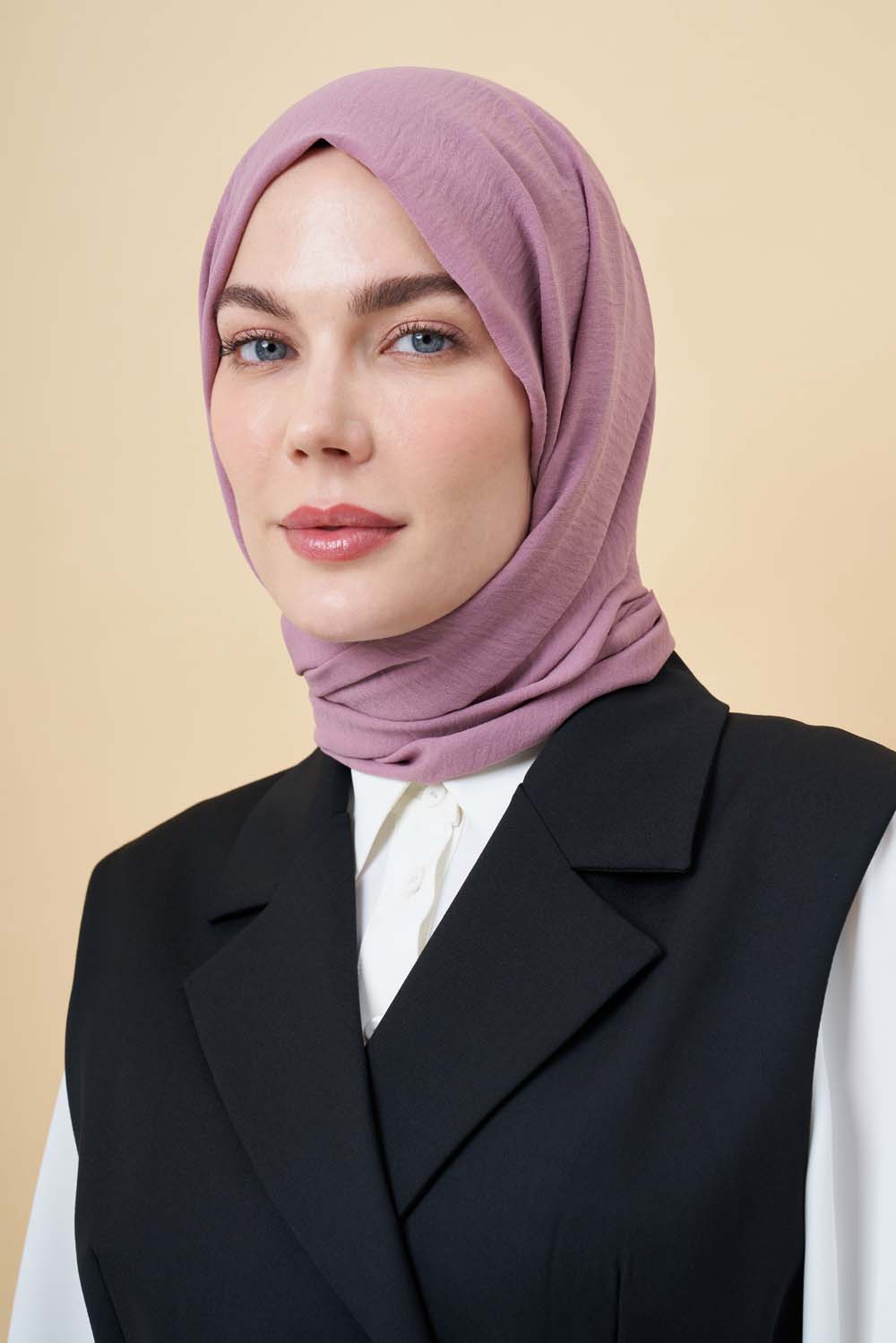 Mizalle Gül Rengi Jazz Şal