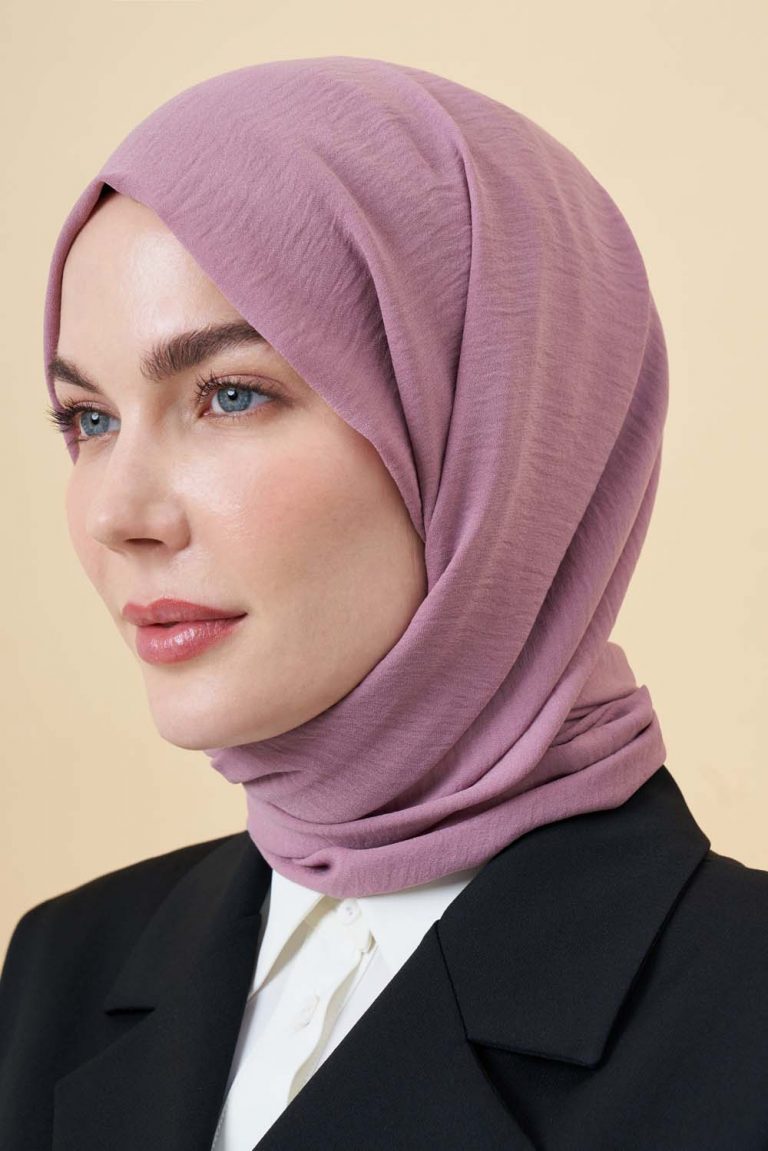 Mizalle Gül Rengi Jazz Şal - Mizalle