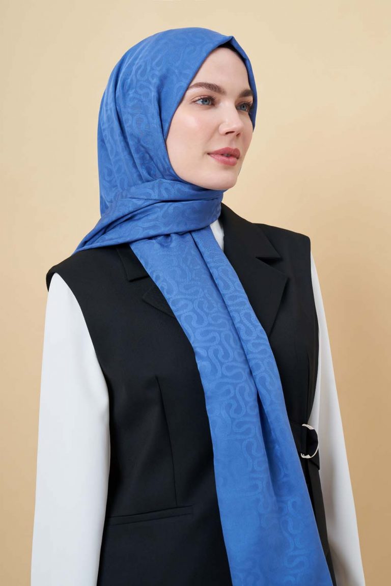 İndigo His Jakar Şal - Mizalle