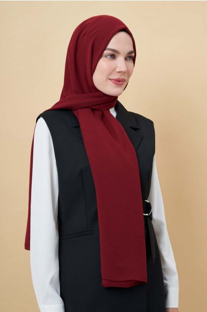 Mizalle Kırmızı Jazz Şal - Mizalle