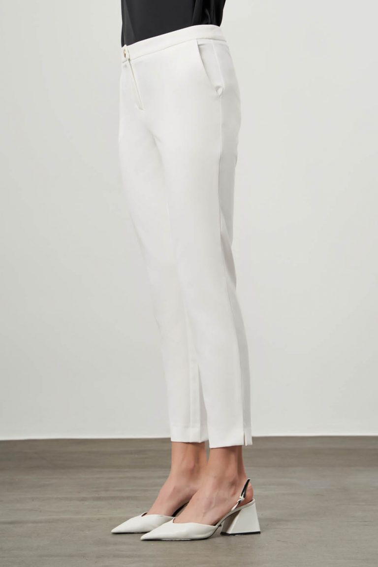 Klasik Bsc Ekru Pantolon - Mizalle