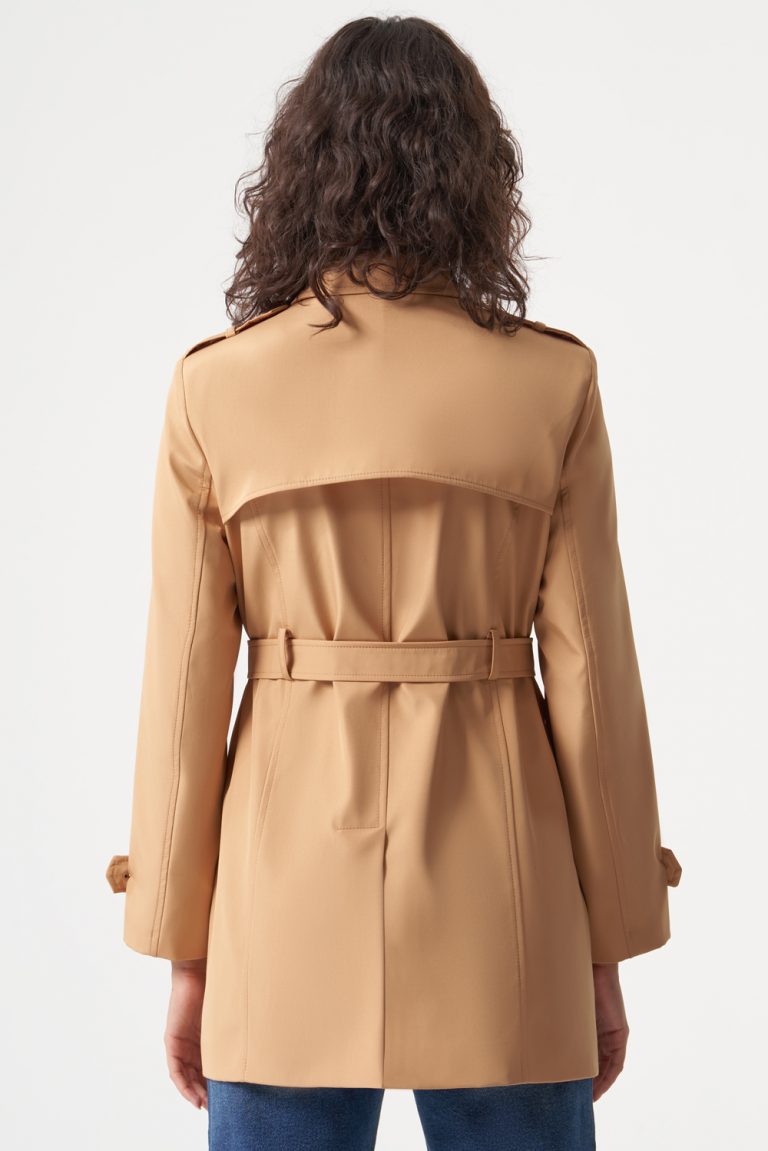 Mizalle Camel Premium Mac Trençkot - Mizalle