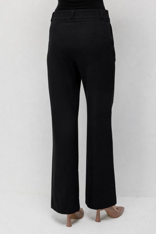 Mizalle Basic Double Klasik Siyah Pantolon - Mizalle