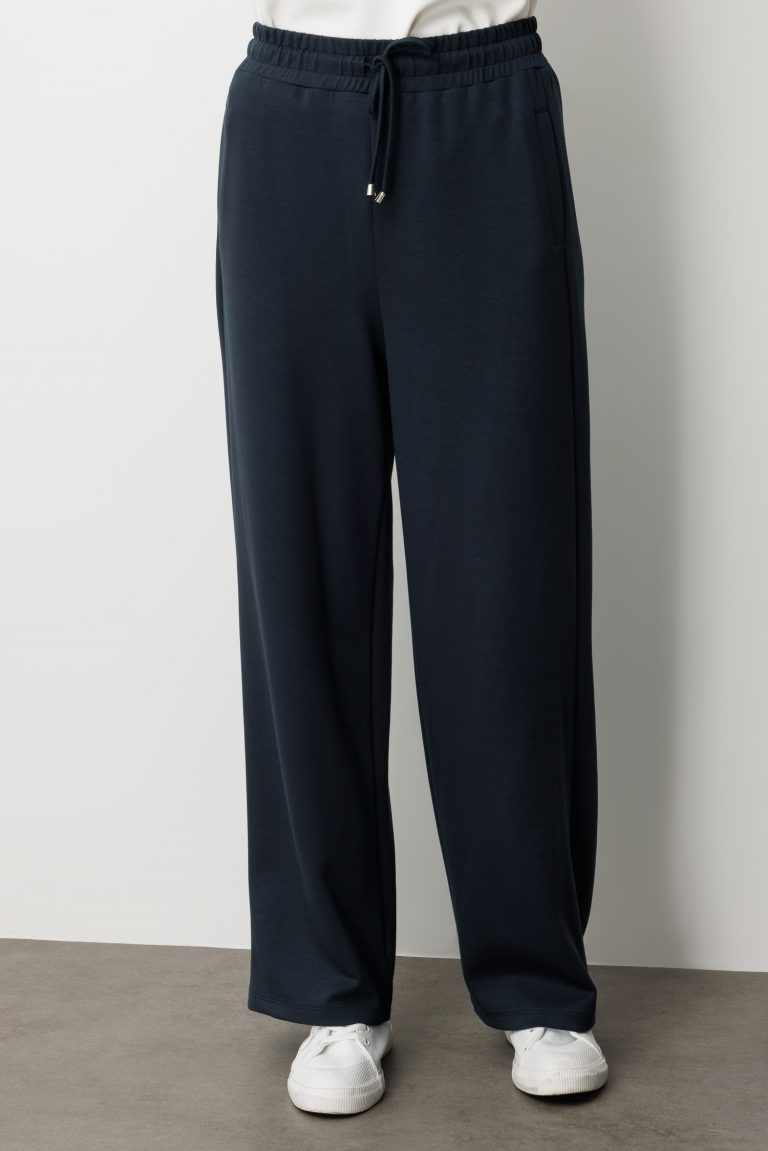 Mizalle Beli Lastikli Yumuşak Dokulu Antrasit Jogger Pantolon - Mizalle