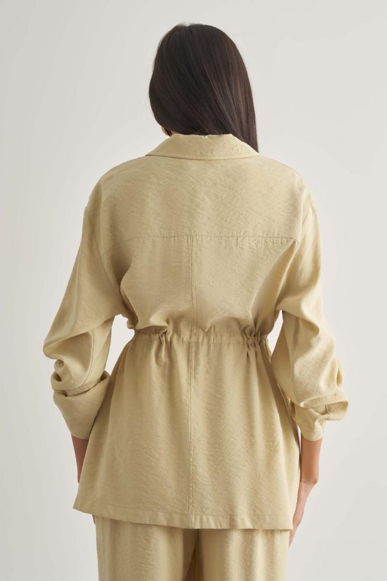 Mizalle Modal Karışımlı Fermuarlı Su Yeşili Tunik - Mizalle