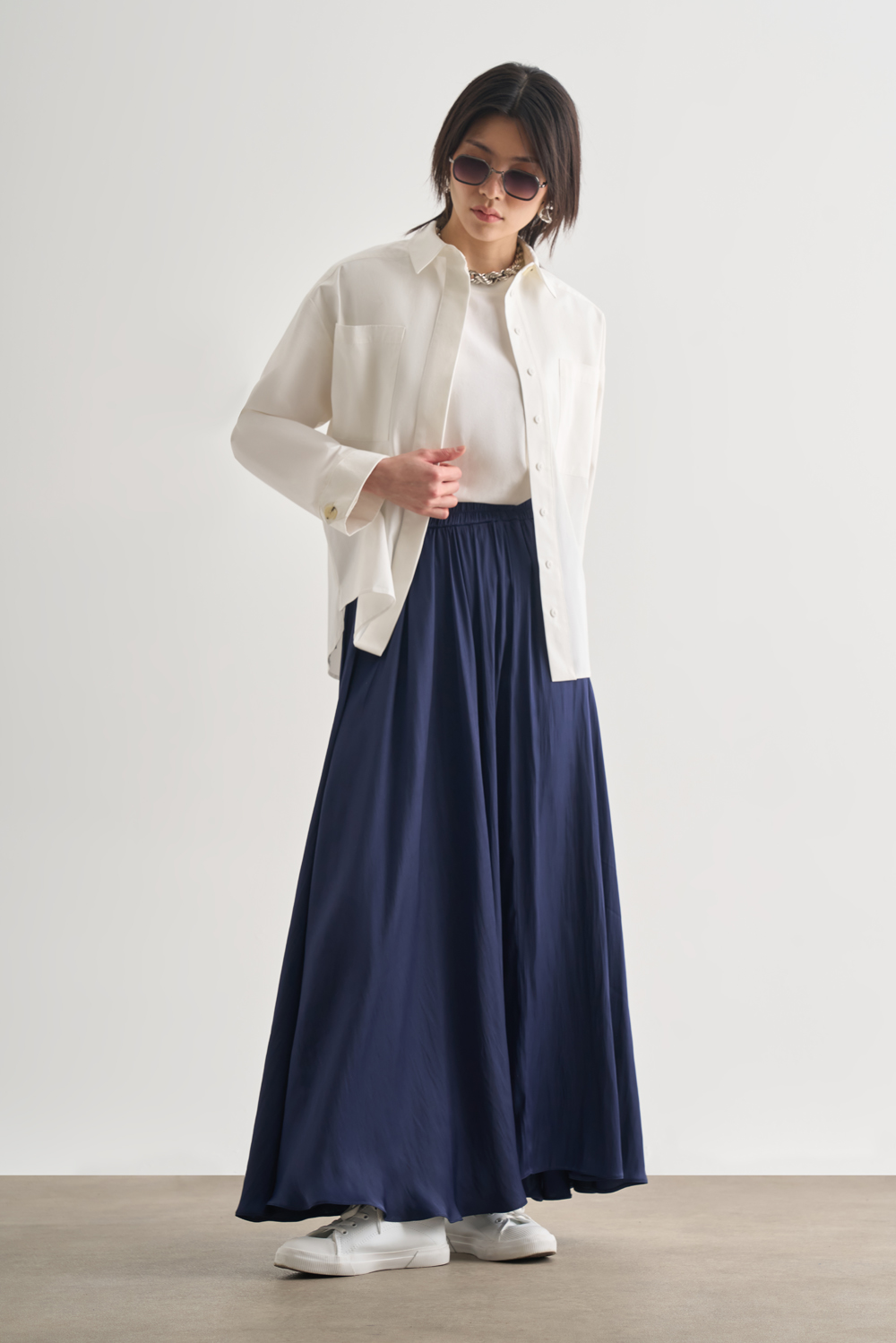 Mizalle Premium Saf Pamuk Oversize Ekru Ceket Gömlek Mizalle Premium Saf Pamuk Oversize Ekru Ceket Gömlek