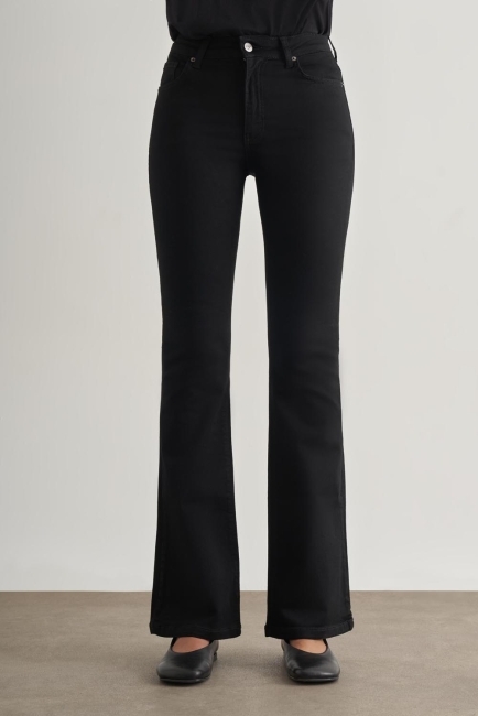 Mizalle Skinny Fit Siyah Denim Pantolon - Mizalle