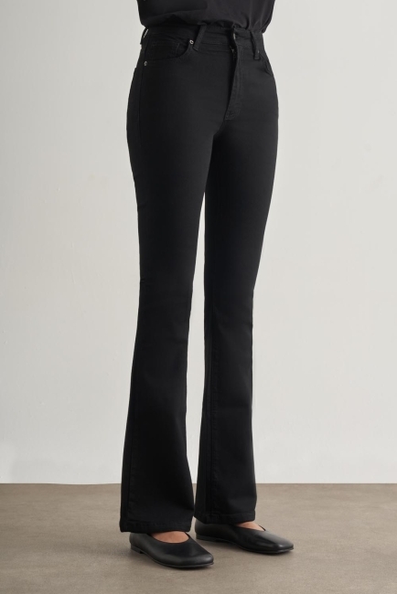 Mizalle Skinny Fit Siyah Denim Pantolon - Mizalle