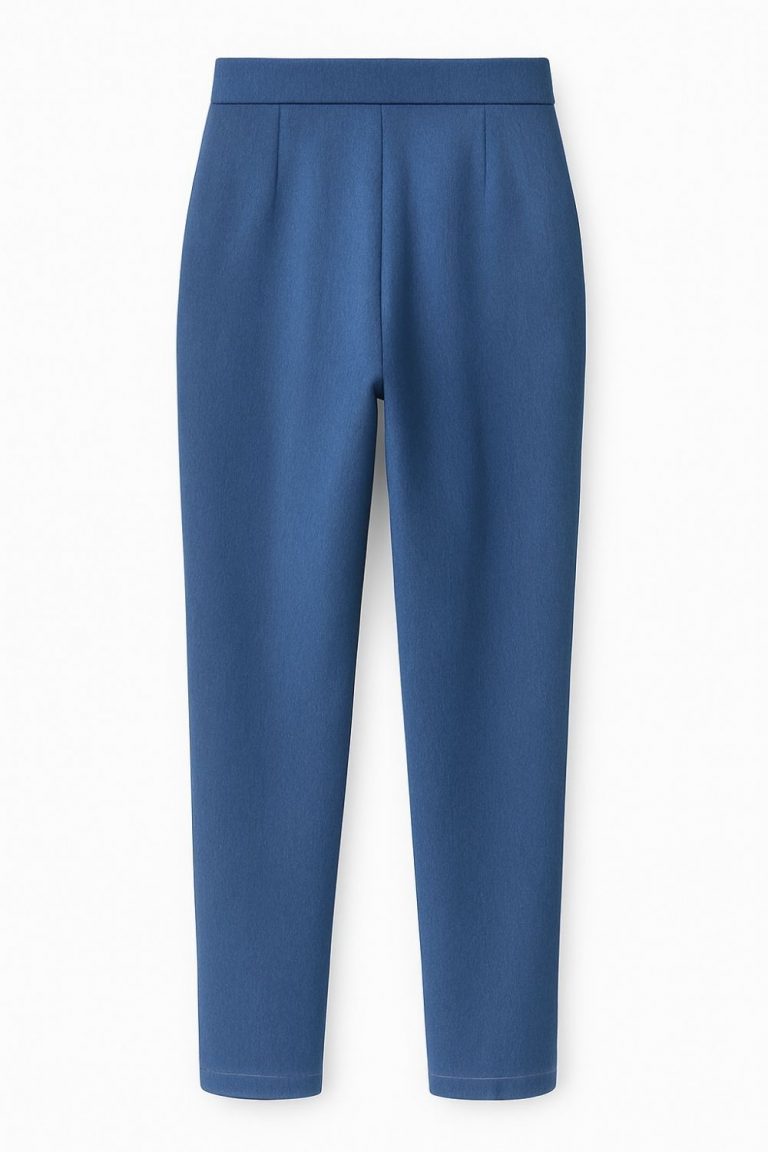 Mizalle Tek Pile İndigo Mavi Havuç Pantolon - Mizalle