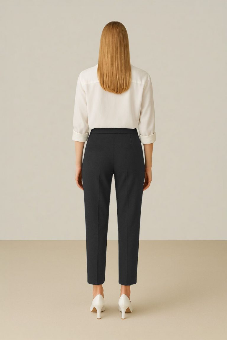 Mizalle Tek Pile Siyah Havuç Pantolon - Mizalle