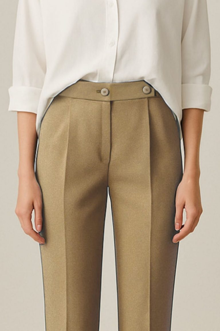 Mizalle Tek Pile Vizon Rengi Havuç Pantolon - Mizalle