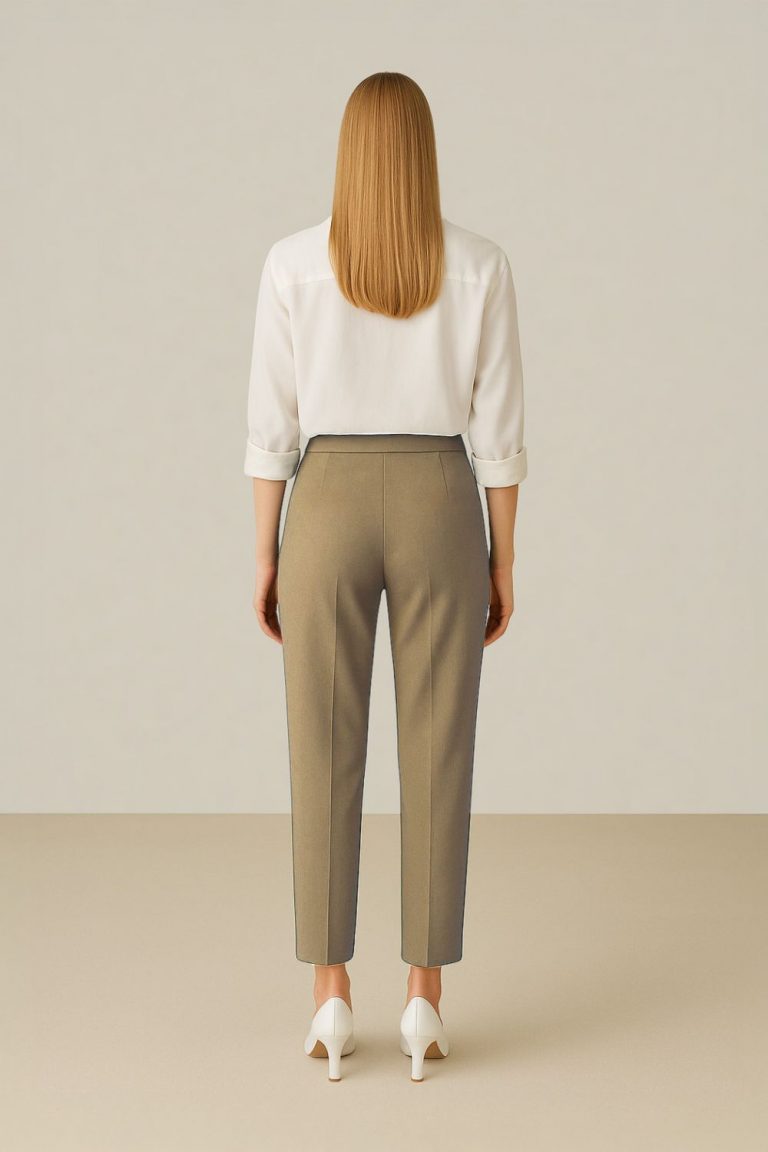 Mizalle Tek Pile Vizon Rengi Havuç Pantolon - Mizalle