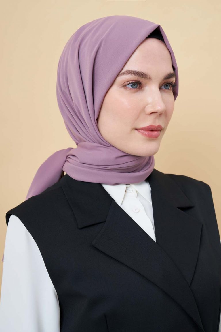 Mizalle Mor Medine İpeği Şal - Mizalle