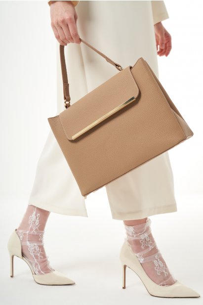 Niche Flap Vizon Çanta - Mizalle