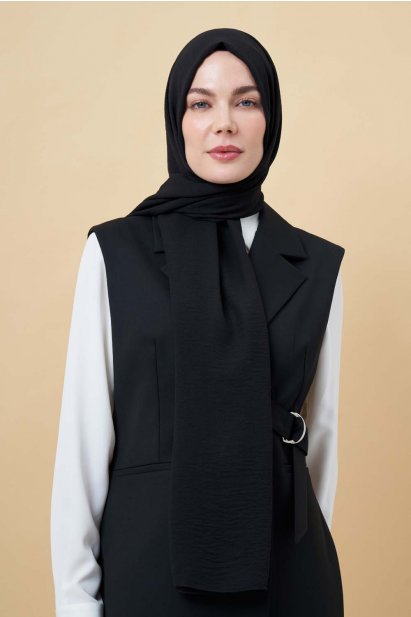Siyah Jazz Şal - Mizalle