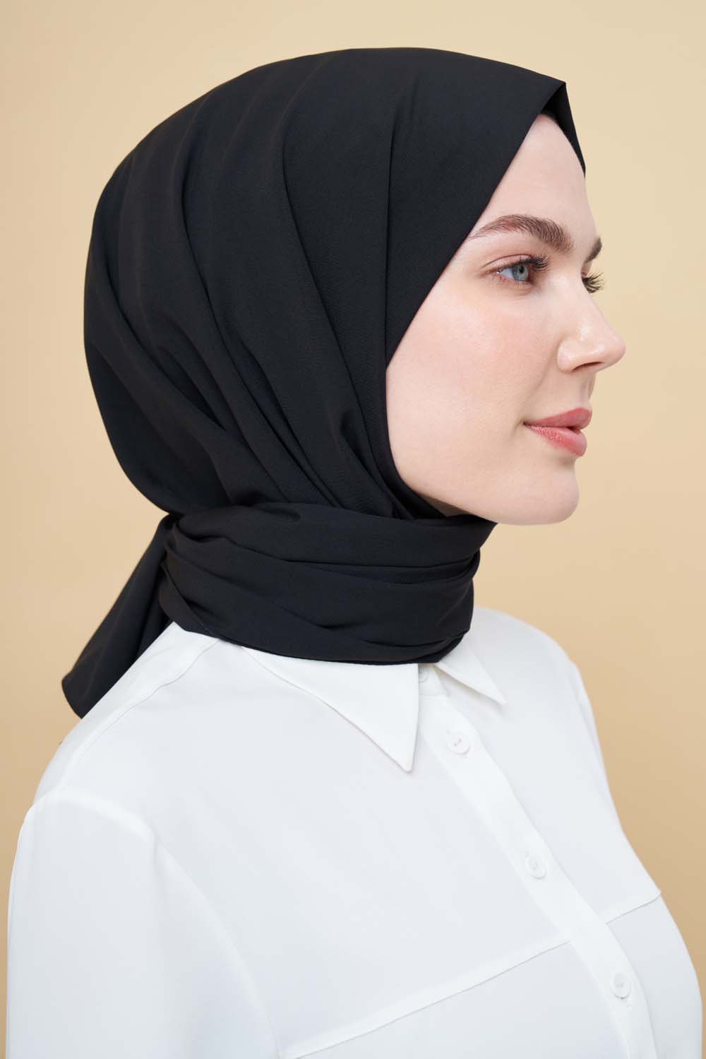 Mizalle Siyah Medine İpeği Şal