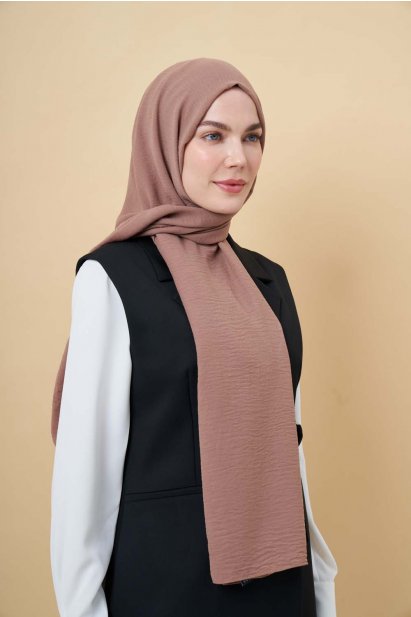 Mizalle Açık kahverengi Jazz Şal - Mizalle